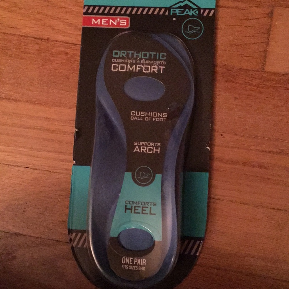 Peak shoe insoles